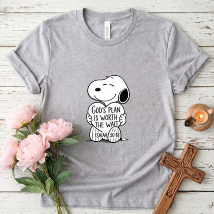 God's Plan Worth The Wait T-Shirt