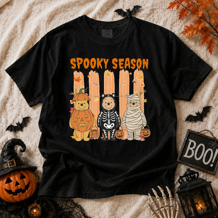 Comfort Colors Spooky Season Winnie The Pooh Costume T-shirt