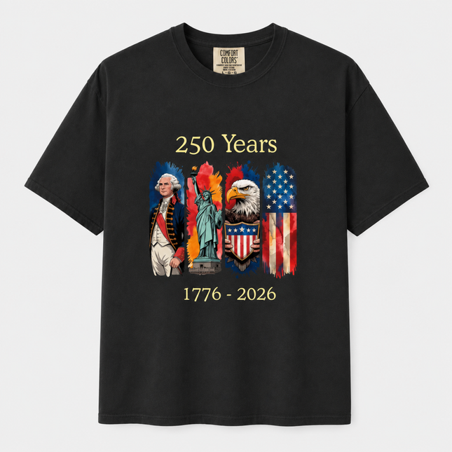 Comfort Colors USA 1776-2026 250th Anniversary T-Shirt