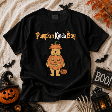 Comfort Colors Halloween Pumpkin Kinda Day T-shirt