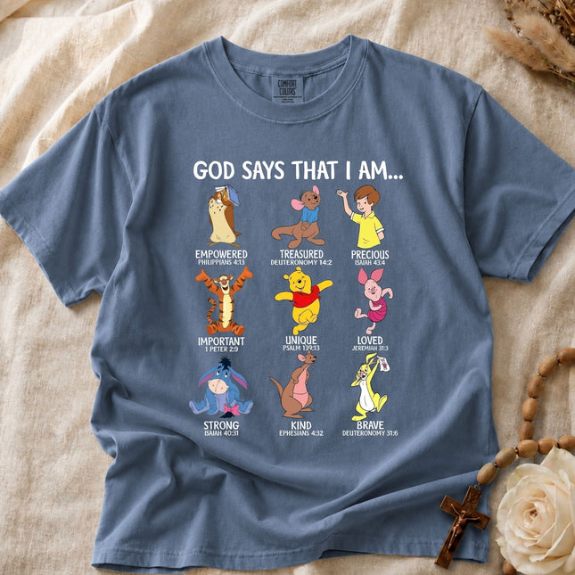 Comfort Colors God Says That I Am T-Shirt