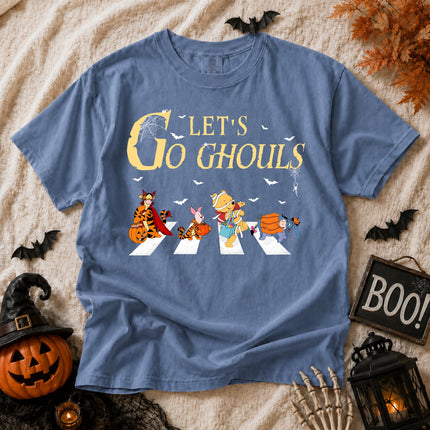 Comfort Colors Halloween Let's Go Ghouls T-shirt