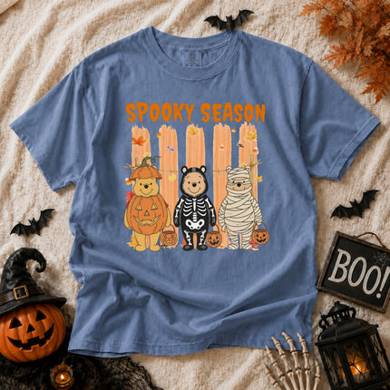 Comfort Colors Spooky Season Winnie The Pooh Costume T-shirt