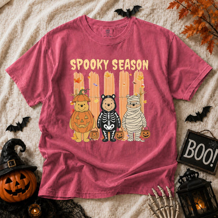 Comfort Colors Spooky Season Winnie The Pooh Costume T-shirt