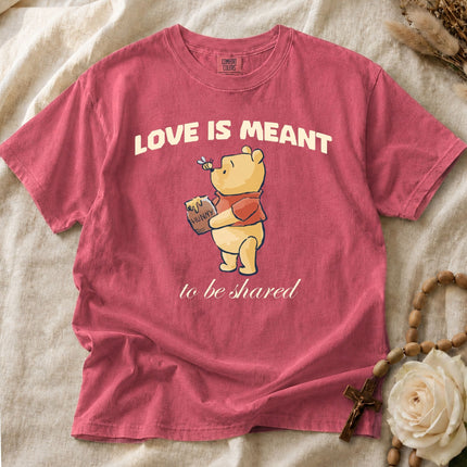 Comfort Colors Love Is Meant to be Shared T-shirt