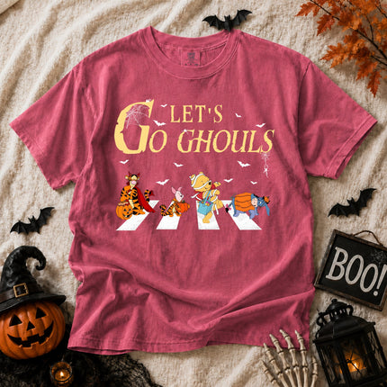 Comfort Colors Halloween Let's Go Ghouls T-shirt