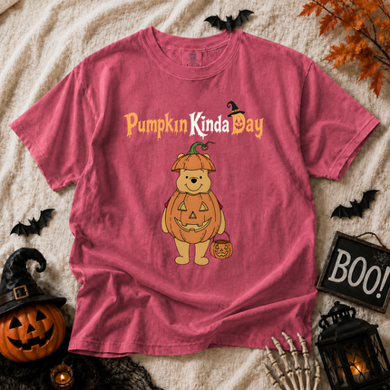 Comfort Colors Halloween Pumpkin Kinda Day T-shirt
