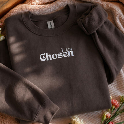I am Chosen Embroidered Sweatshirt