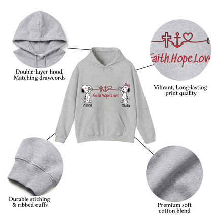 Faith Love Hope Hoodie