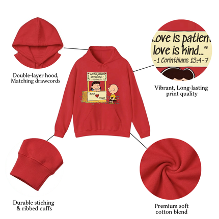 Love is patient Hoodie