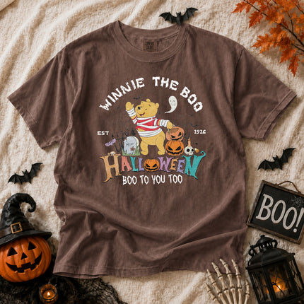Comfort Colors Halloween Boo To You Too T-shirt