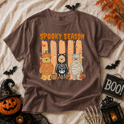 Comfort Colors Spooky Season Winnie The Pooh Costume T-shirt