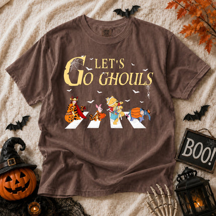 Comfort Colors Halloween Let's Go Ghouls T-shirt