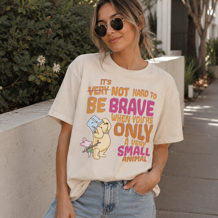 Comfort Colors Not Hard To Be Brave T-Shirt