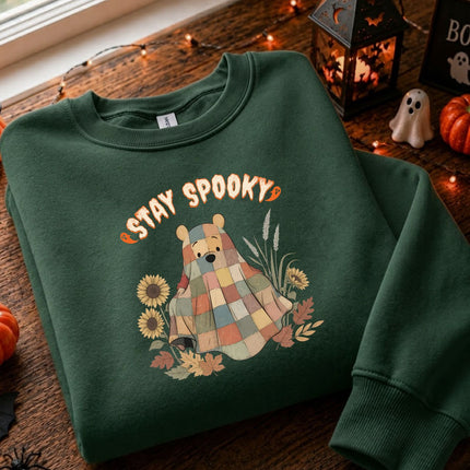 Stay Spooky Ghost Blanket Sweatshirt