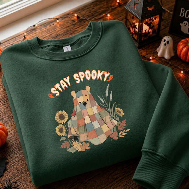 Stay Spooky Ghost Blanket Sweatshirt
