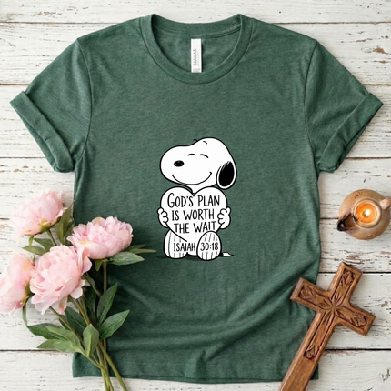 God's Plan Worth The Wait T-Shirt