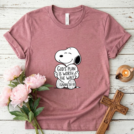 God's Plan Worth The Wait T-Shirt