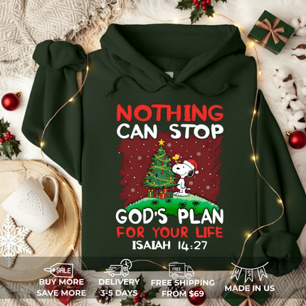 Nothing Can Stop God's Plan For Your Life Hoodie