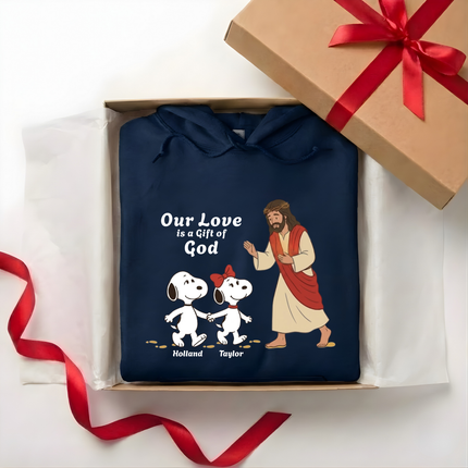 Love is a gift of God Hoodie