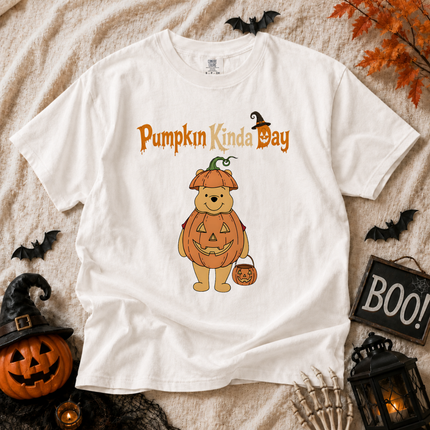 Comfort Colors Halloween Pumpkin Kinda Day T-shirt