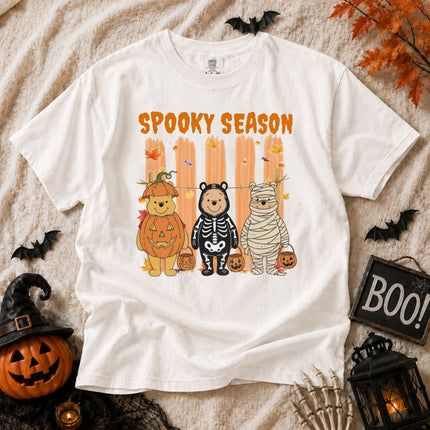 Comfort Colors Spooky Season Winnie The Pooh Costume T-shirt