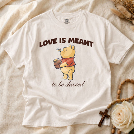 Comfort Colors Love Is Meant to be Shared T-shirt
