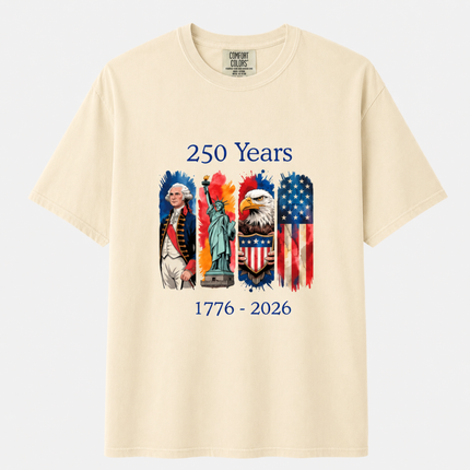 Comfort Colors USA 1776-2026 250th Anniversary T-Shirt