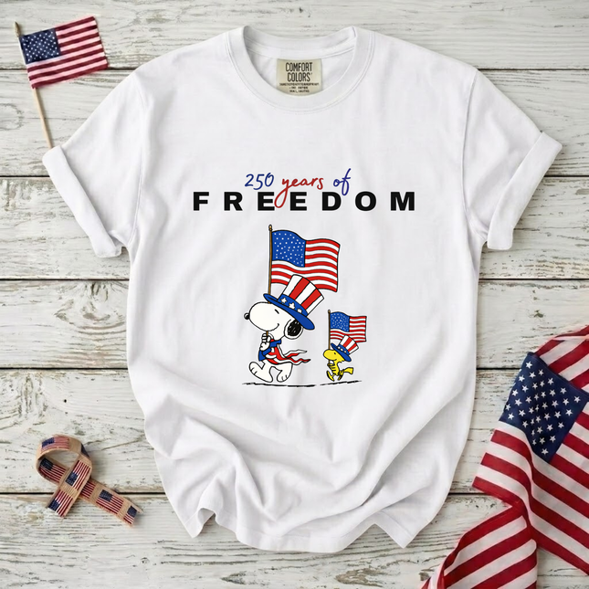 Comfort Colors 250 Years Of Freedom T-Shirt