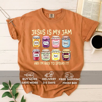 Comfort Colors Jesus is My Jam Graphic Tee