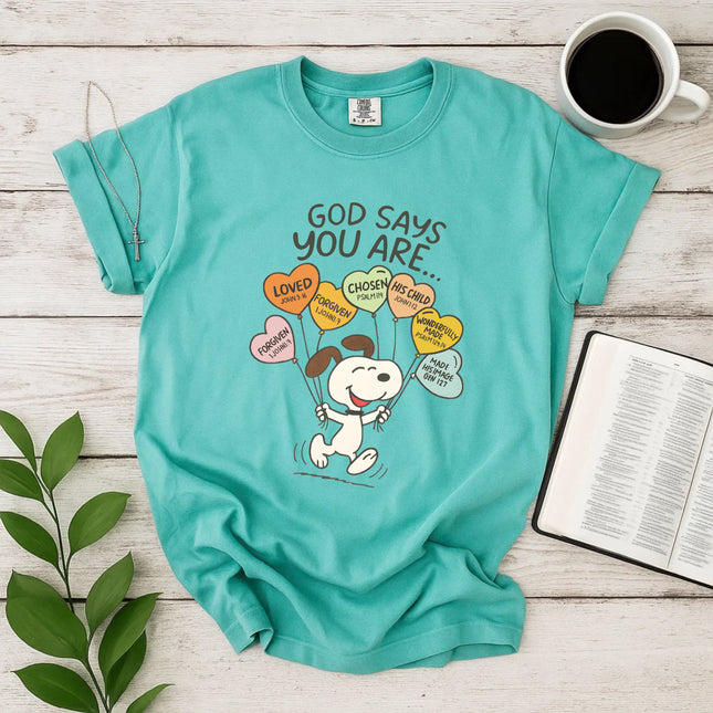 Comfort Colors Snoopy Balloons T-shirt