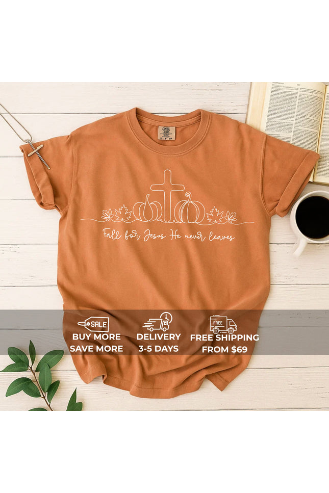 Comfort Color Fall for Jesus Christian T-shirt