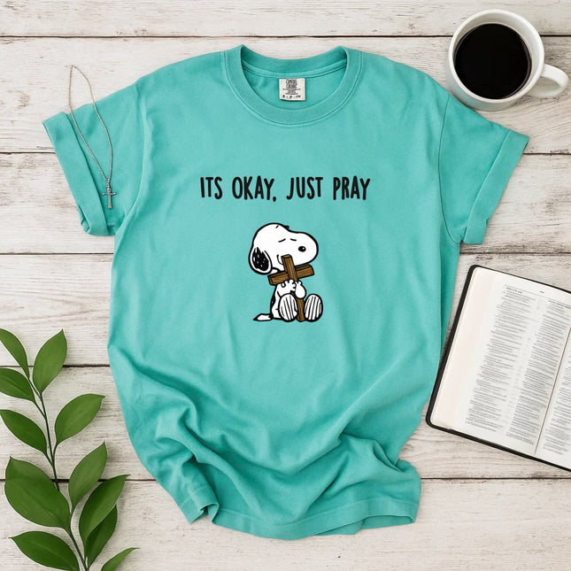 Comfort Colors It's Okay Just Pray T-Shirt