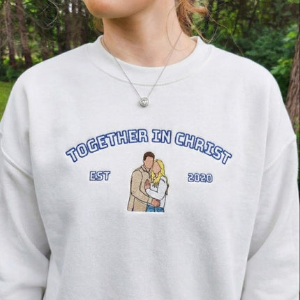 Together In Christ Embroidered Sweatshirt