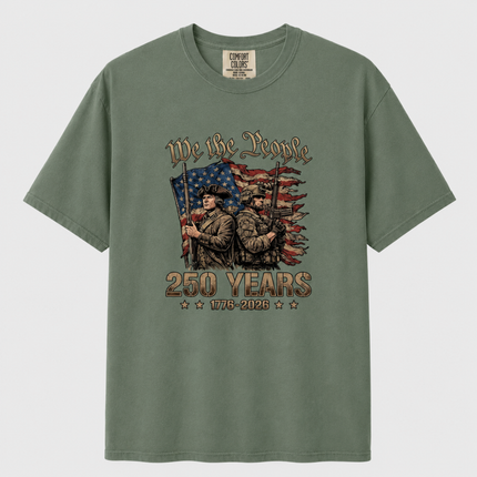 Comfort Colors We The People 250 Years 1776-2026 T-Shirt