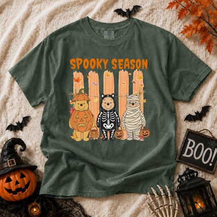 Comfort Colors Spooky Season Winnie The Pooh Costume T-shirt