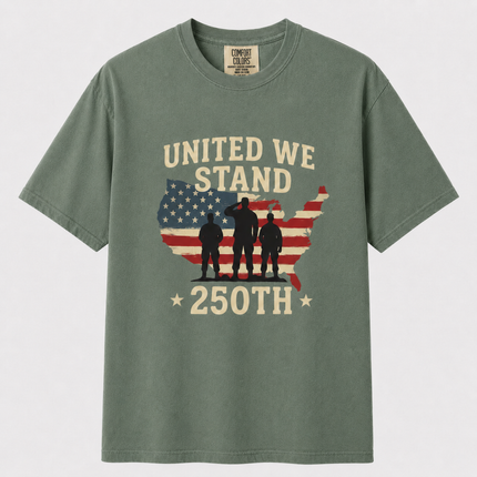 Comfort Colors United We Stand 250th T-Shirt