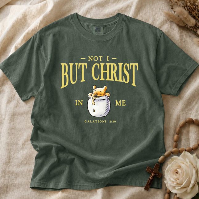 Comfort Colors Not I But Christ In Me T-shirt