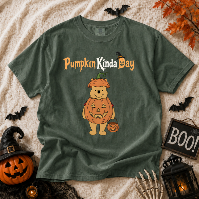 Comfort Colors Halloween Pumpkin Kinda Day T-shirt