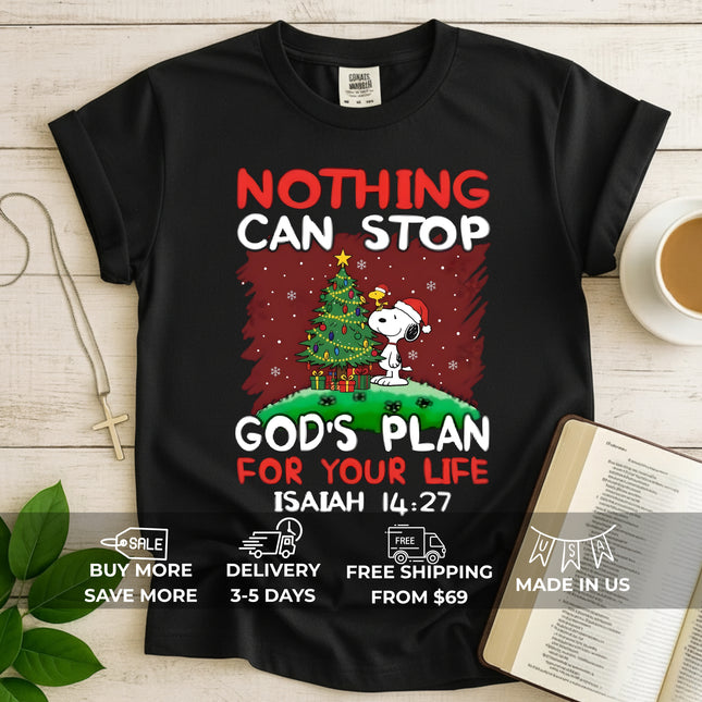 Nothing Can Stop God's Plan For Your Life T-Shirt