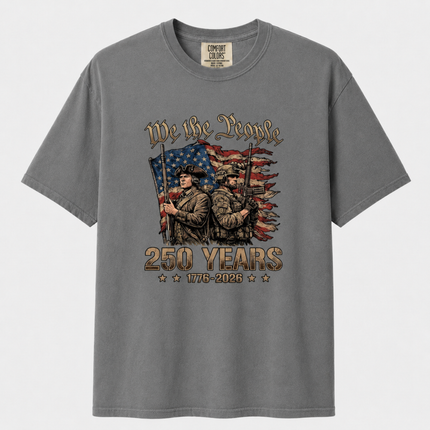 Comfort Colors We The People 250 Years 1776-2026 T-Shirt
