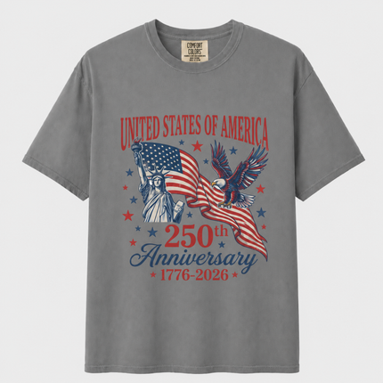 Comfort Colors United States of America 250th Anniversary T-Shirt