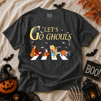 Comfort Colors Halloween Let's Go Ghouls T-shirt