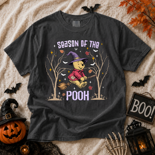 Comfort Colors Season Of The Pooh Halloween T-shirt