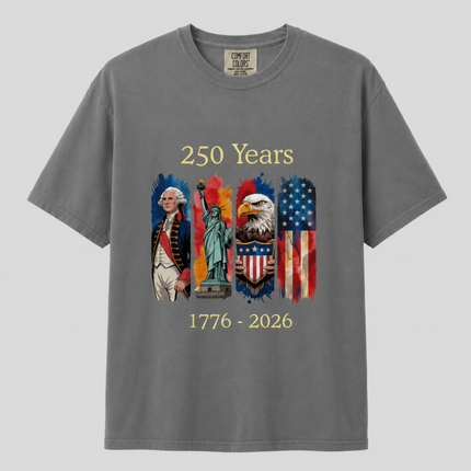 Comfort Colors USA 1776-2026 250th Anniversary T-Shirt