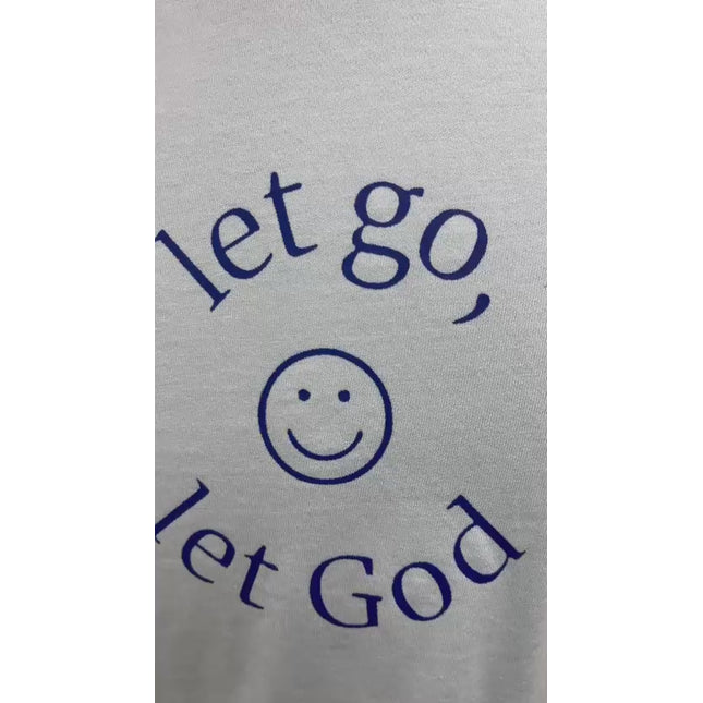 Comfort Colors Let Go, Let God Christian T-Shirt