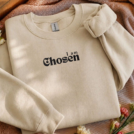 I am Chosen Embroidered Sweatshirt