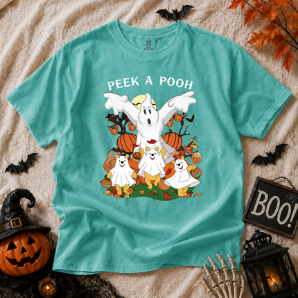 Comfort Colors Peek A Pooh Spooky Halloween T-shirt