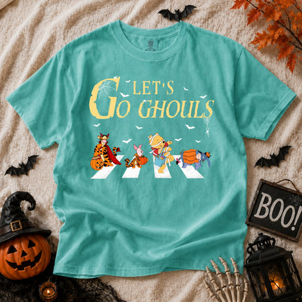 Comfort Colors Halloween Let's Go Ghouls T-shirt