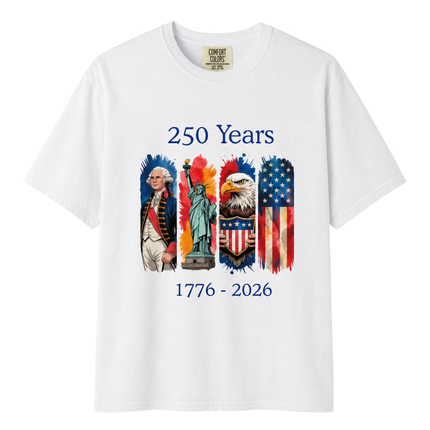 Comfort Colors USA 1776-2026 250th Anniversary T-Shirt